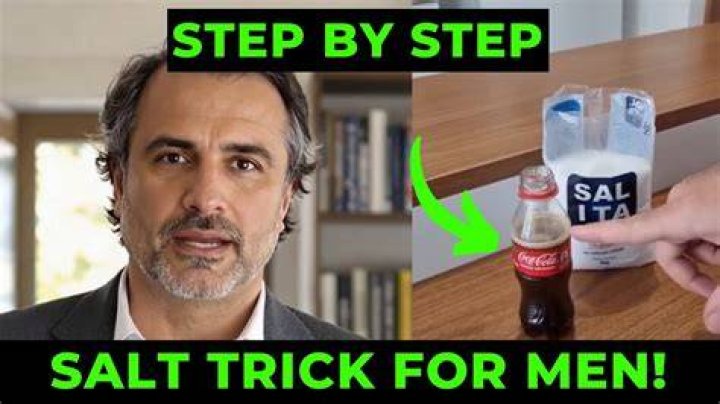 Salt Trick for Men Explained: A Comprehensive Guide